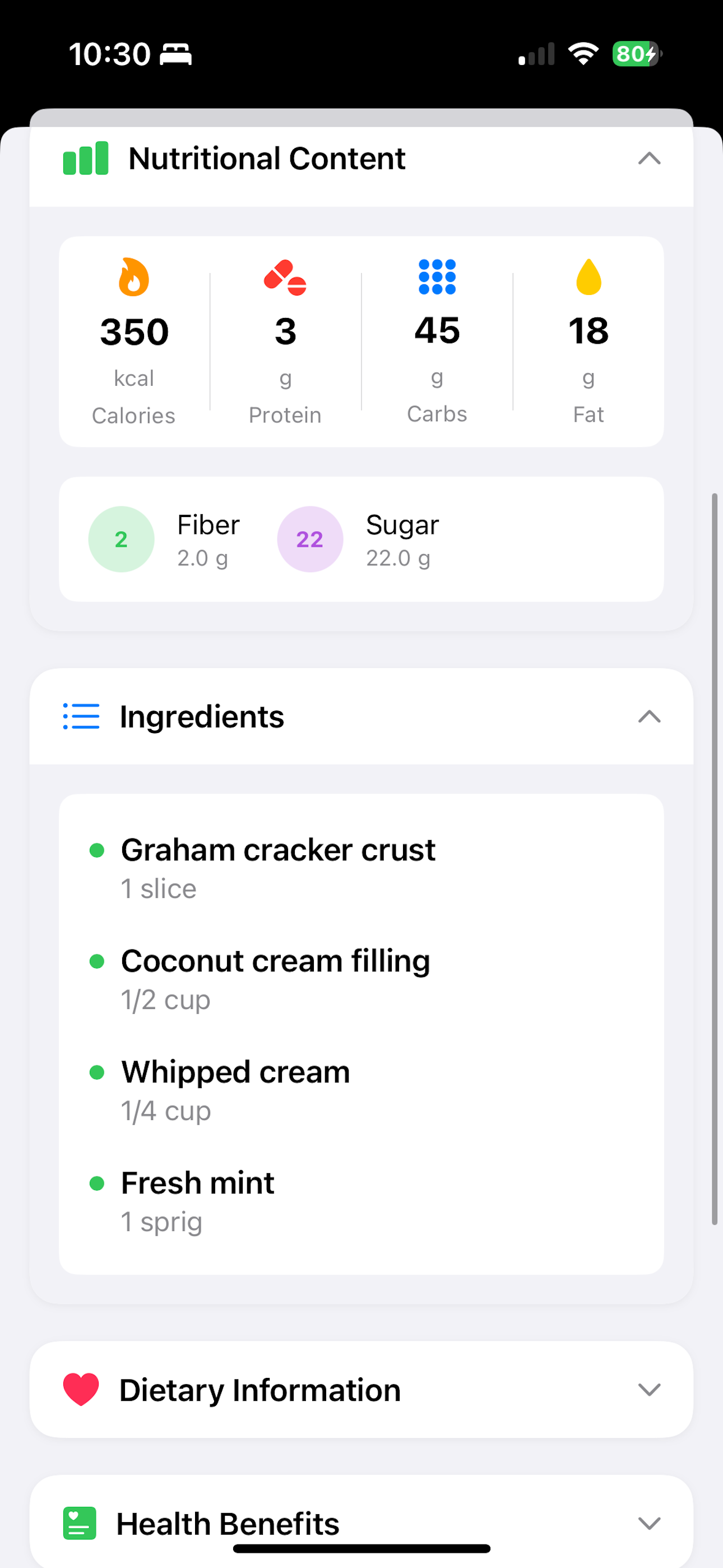Calory: Food Counter & Tracker