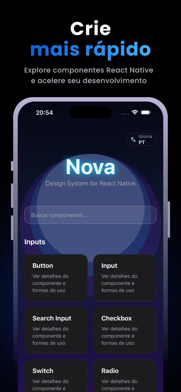 Screenshot #1 pour UI Kit React Native – Nova