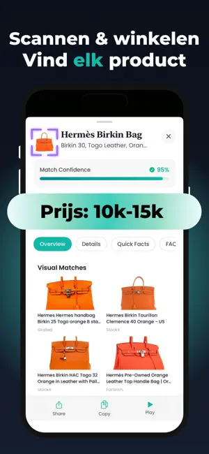 Lens App: AI Afbeelding Zoeken iPhone screenshot 2