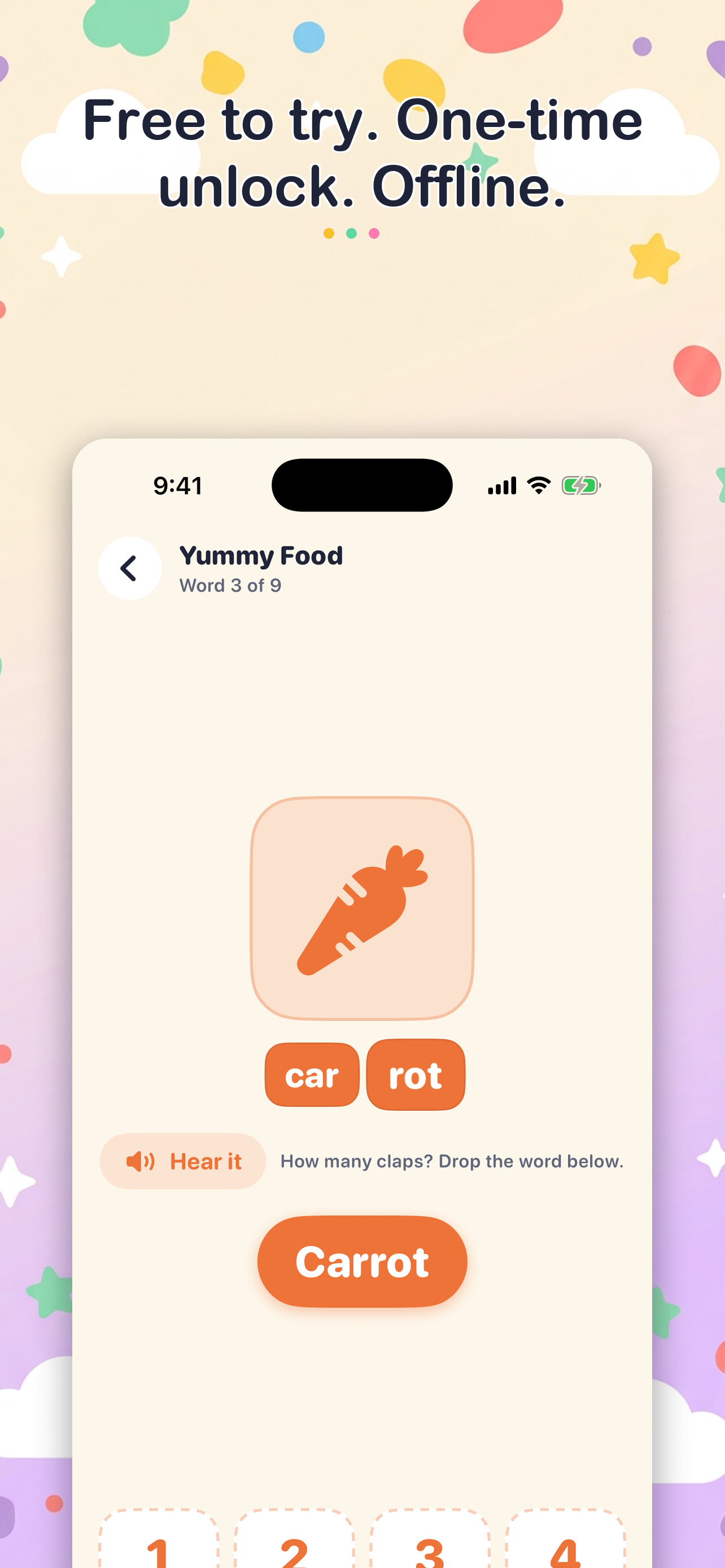 Syllables for Kids screenshot 6
