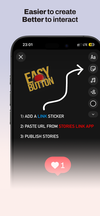 StoriesLink Screenshot 2 of 3