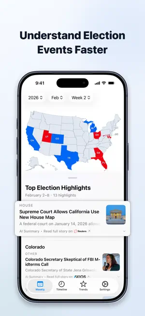 Election Radar screenshot 1