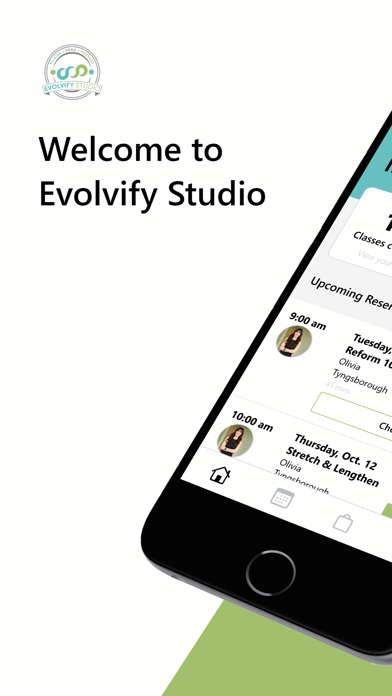 Evolvify Studio iPhone screenshot 1 - Health & Fitness app