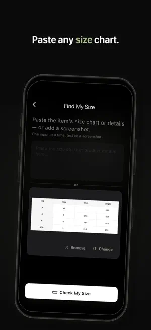 FitCheck AI – Size & Try-On screenshot 3