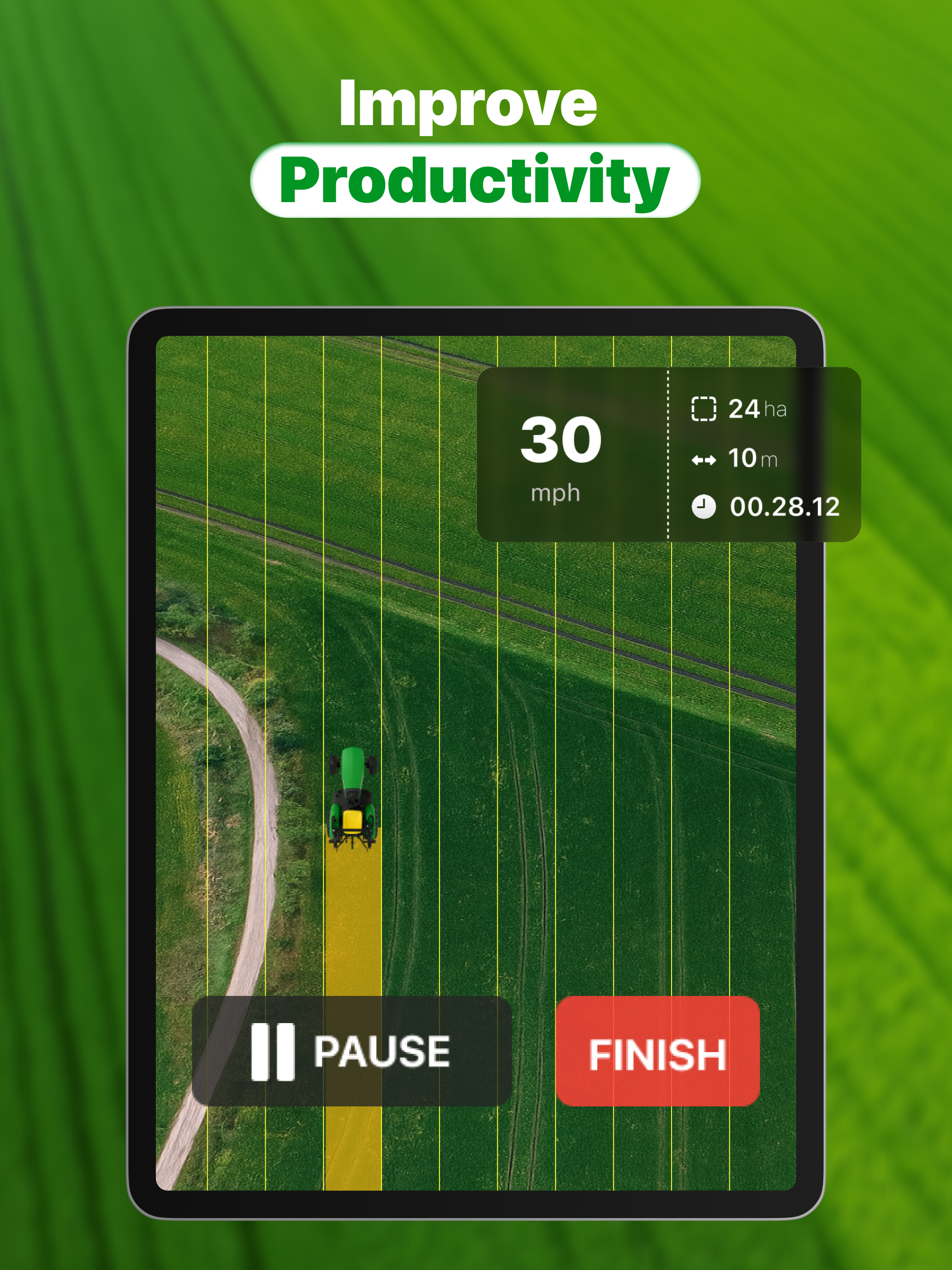 Tractor GPS - Field Navigation