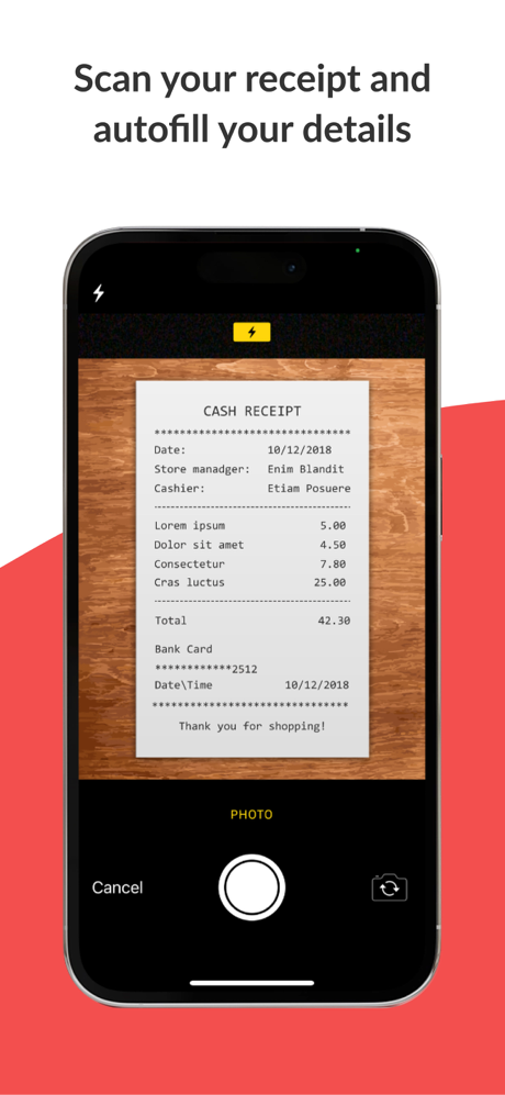 Recap : Expense Management screenshot 3