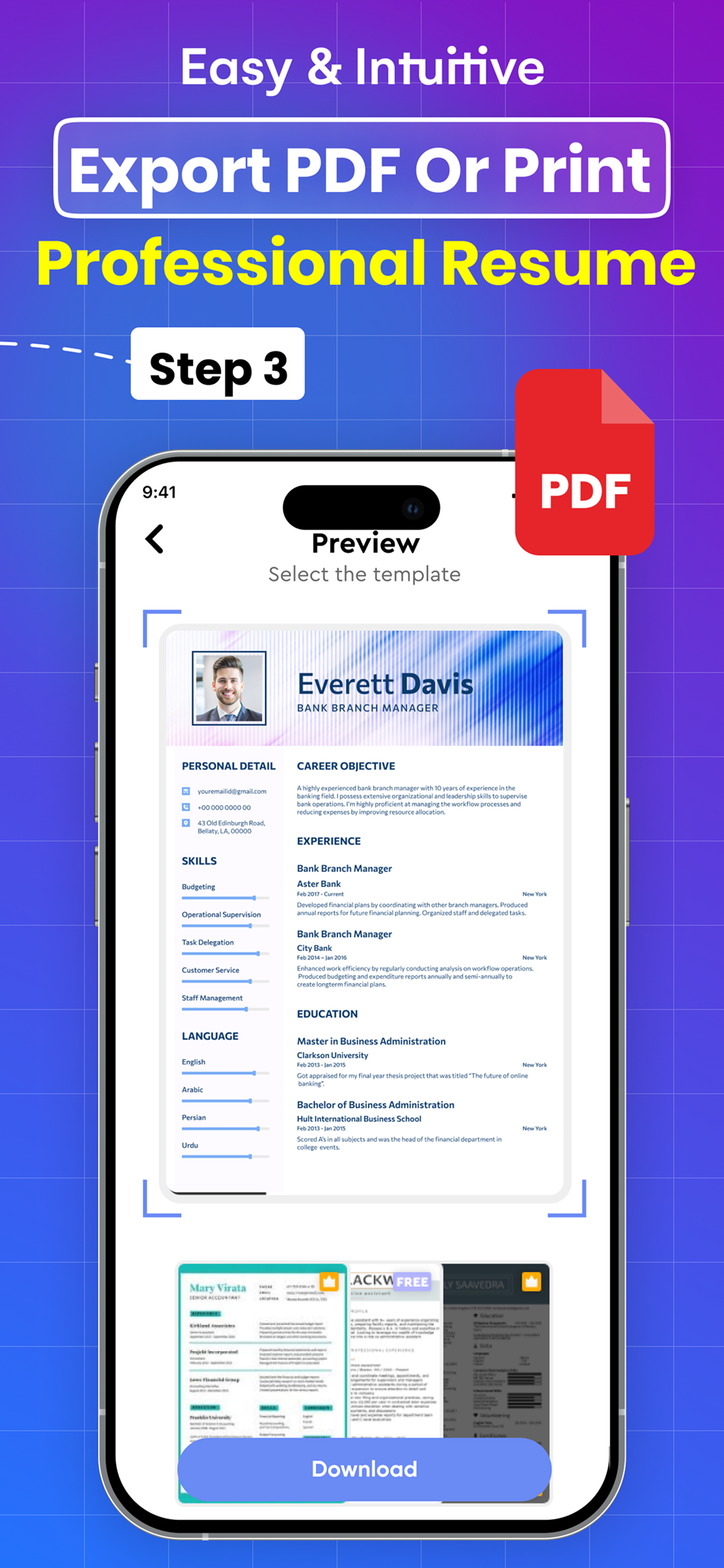 Resume Builder AI & CV Maker