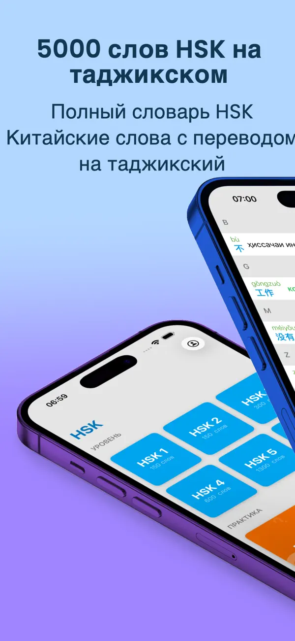 Screenshot #1 pour HSK тоҷикӣ / HSK на таджикском