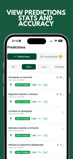 Oddly: AI Match Odds Generator screenshot 3