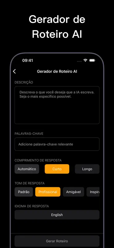 Teleprompter IA: Gravar Vídeo screenshot 6 of 6