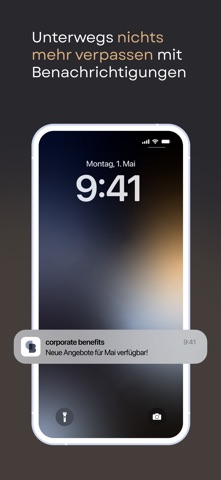 corporate benefits iPhone screenshot 6