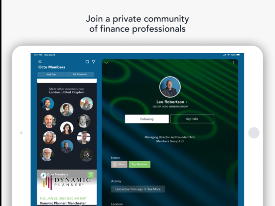 Screenshot #4 pour Octo Members Community