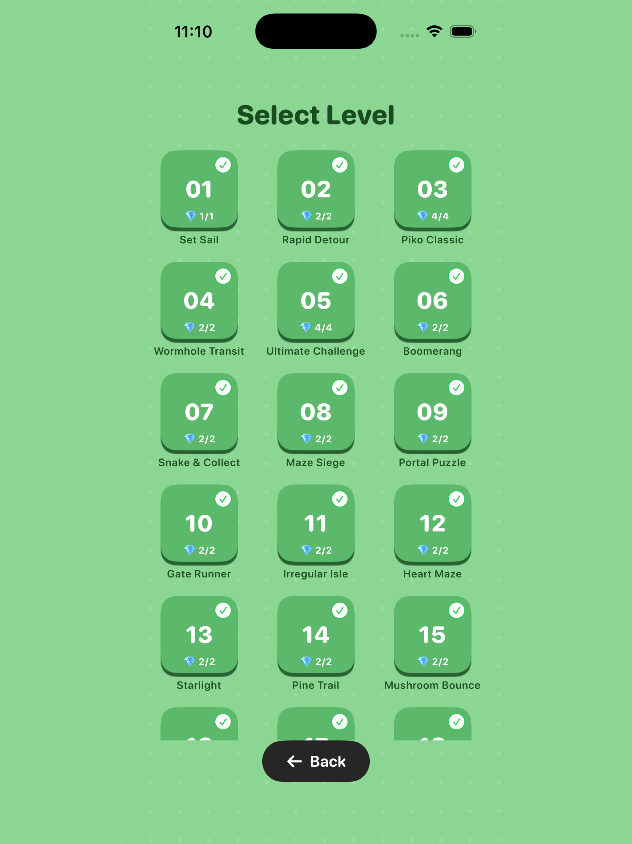 Golf Puttin: Sliding Puzzle screenshot 10