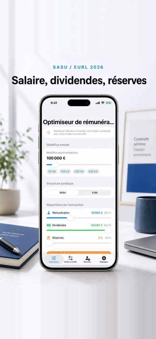 Screenshot #1 pour SASU Arbitrage 2026