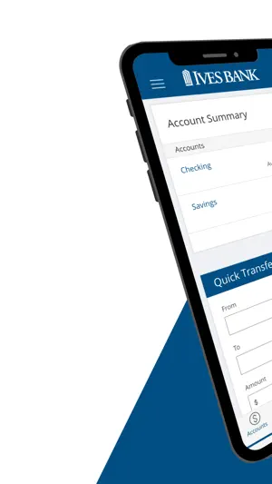 Ives Bank Mobile screenshot 1