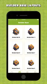map layout for clash of clans iphone screenshot 4