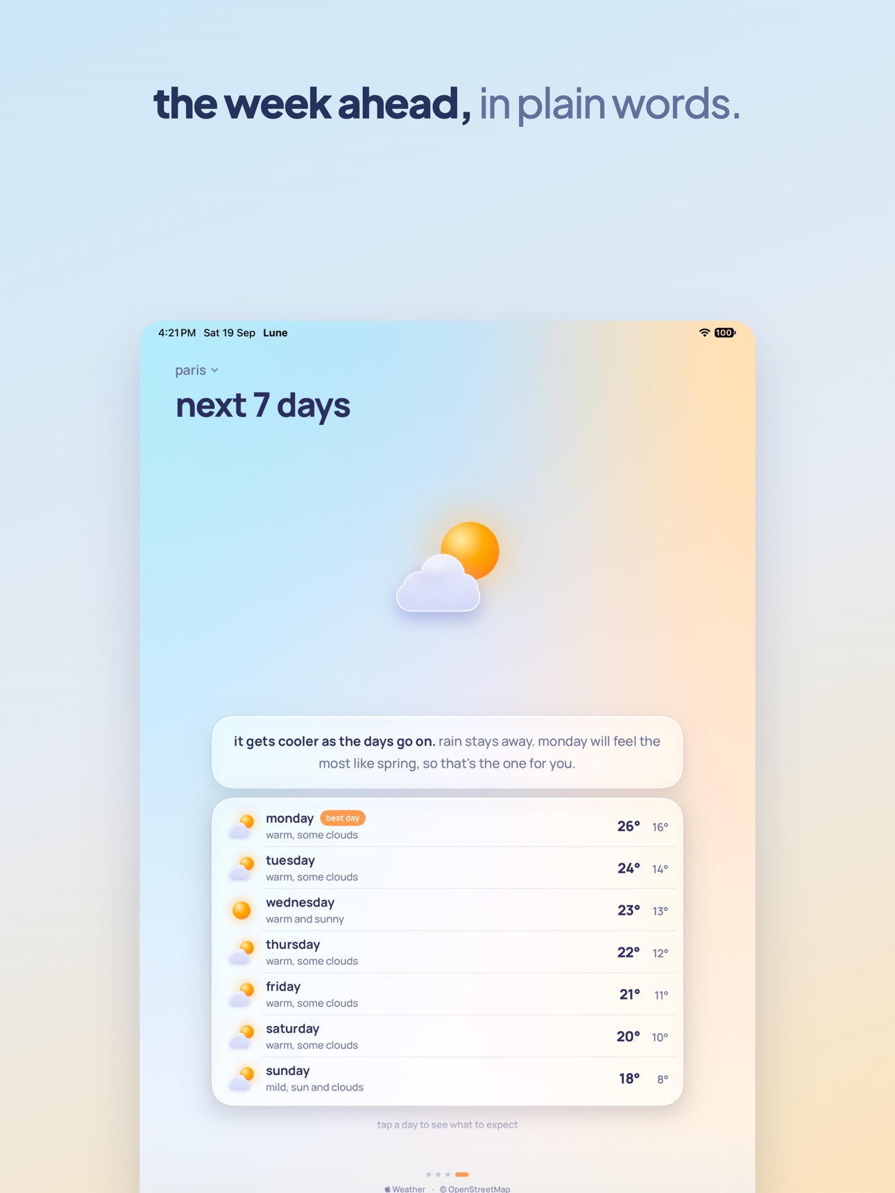 Screenshot 10 of Lune Weather