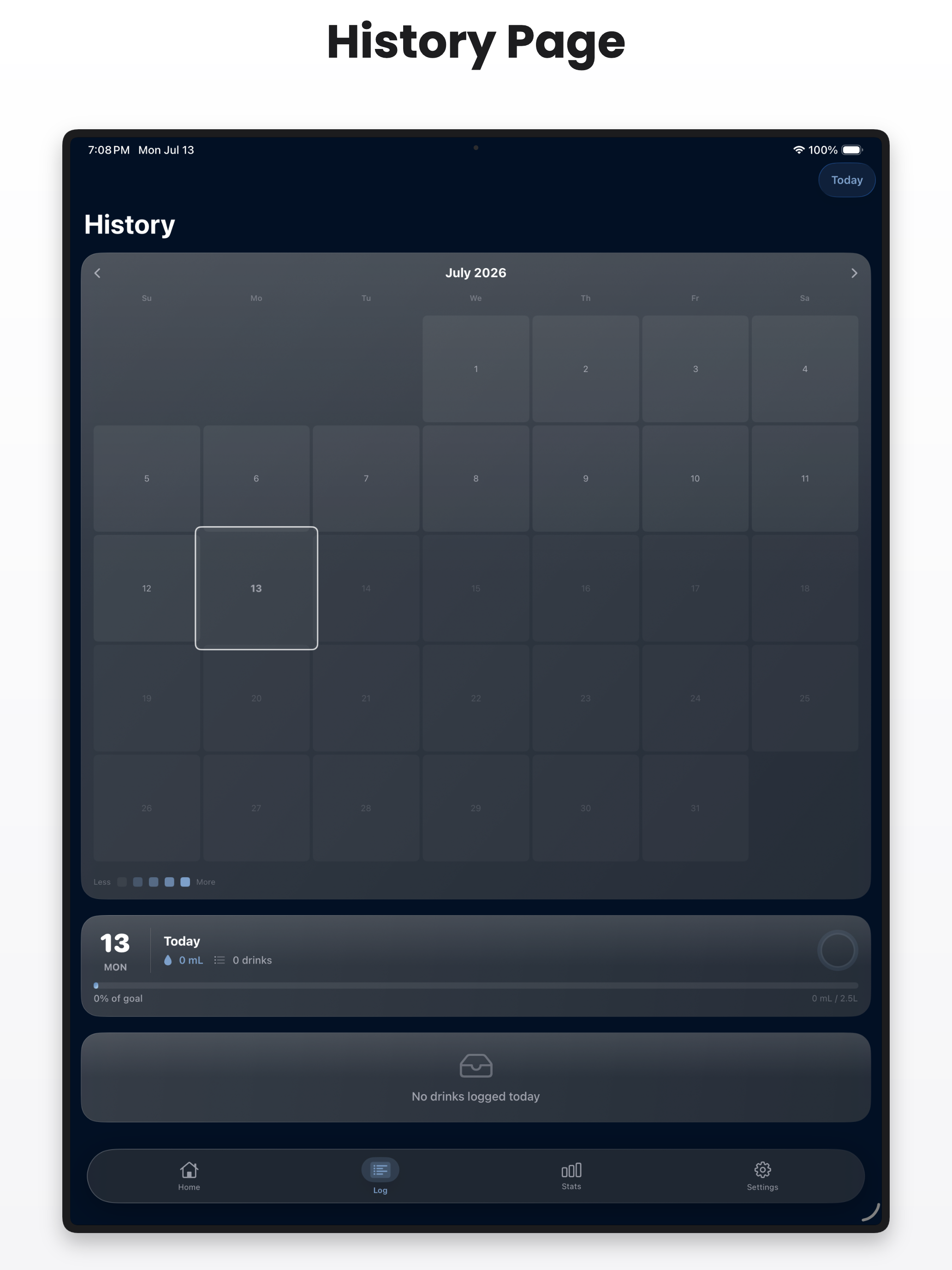 Droplet: Water Tracker screenshot 7