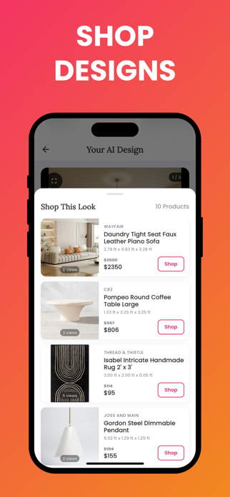 Spacejoy: AI Interior Design Screenshot 6 of 8