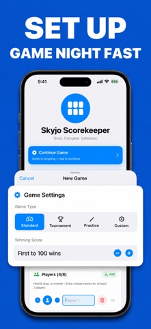 Score Point Counter For Skyjo iPhone screenshot