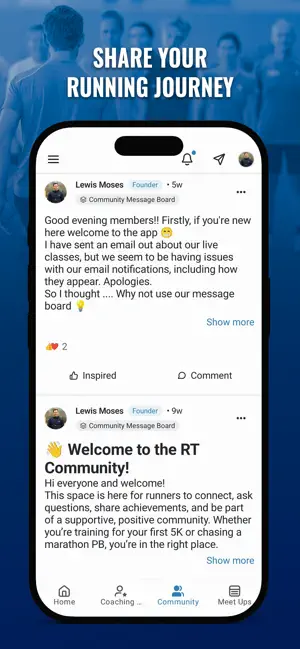 RunThrough Members screenshot 3