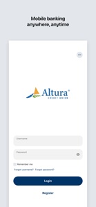 Altura Credit Union Mobile App screenshot #1 for iPhone