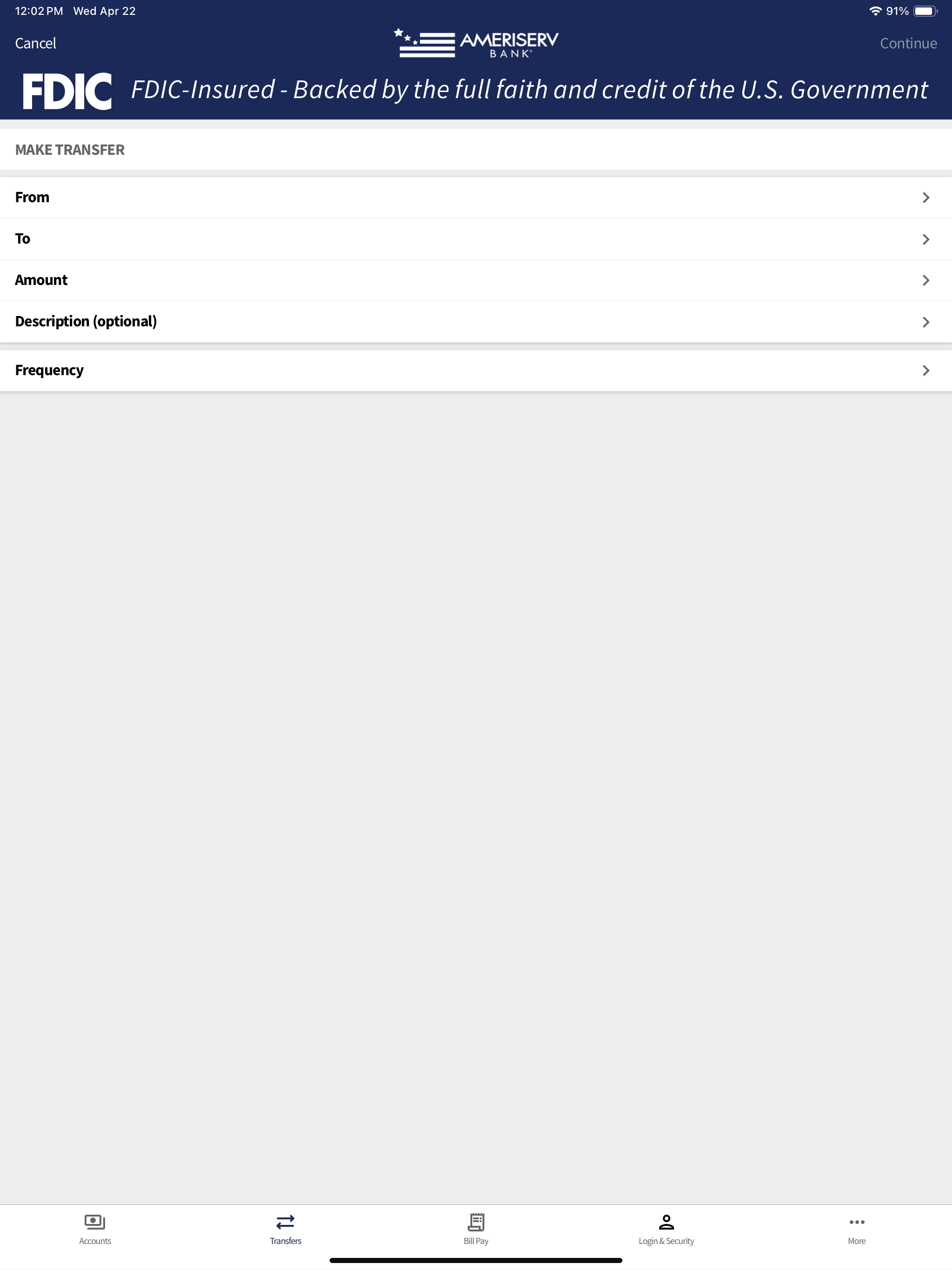 AmeriServ Banking screenshot 11