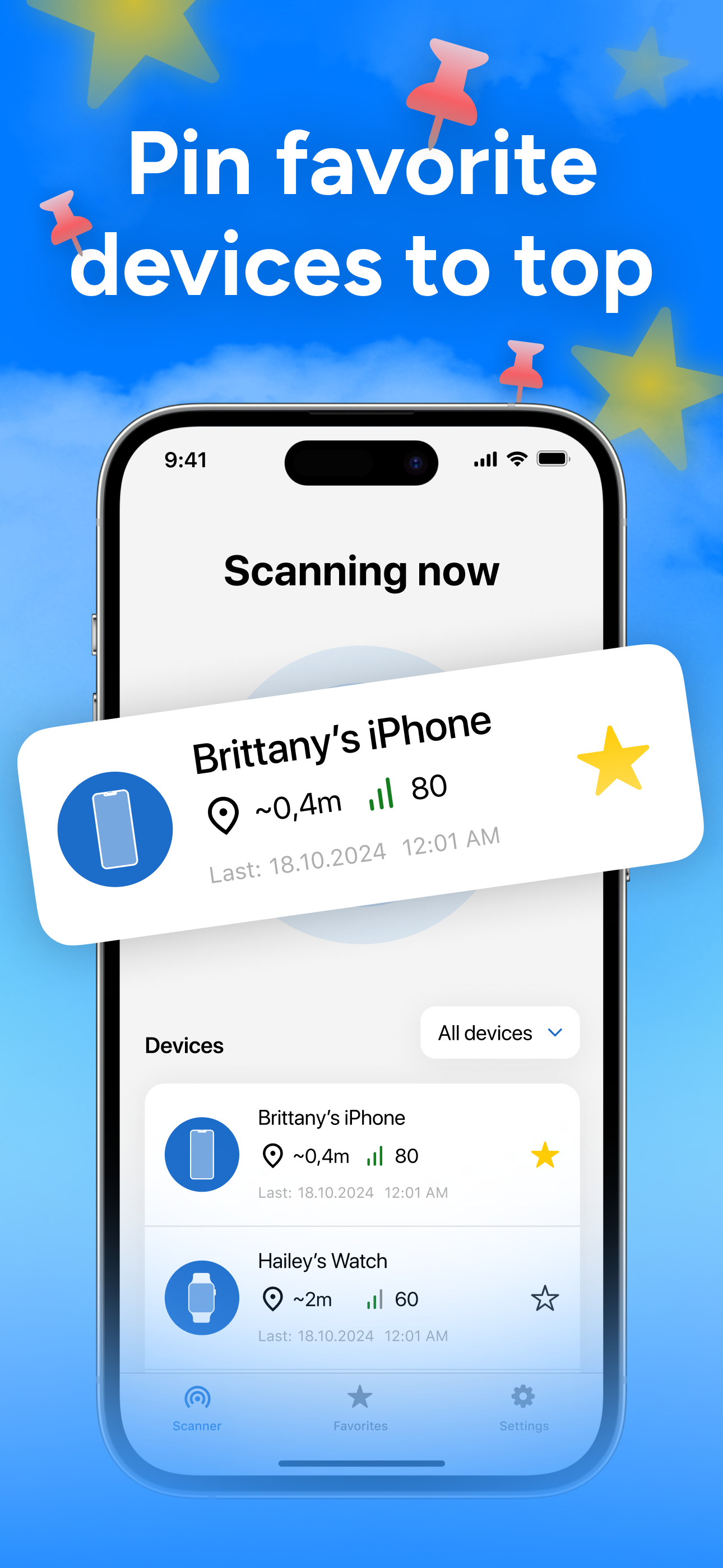 Bluescan: Lost AirPod Finder