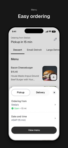 Stella's To Go iPhone screenshot