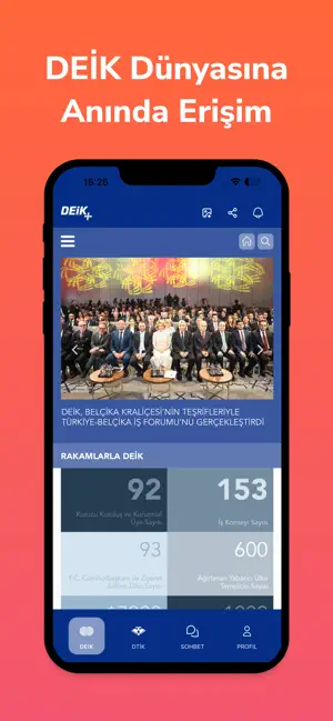 DEİK Plus iPhone screenshot 1
