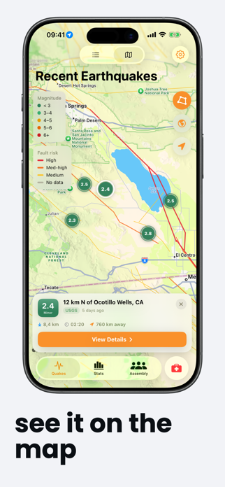 Sismik: Earthquake Tracker Screenshot 10 of 10