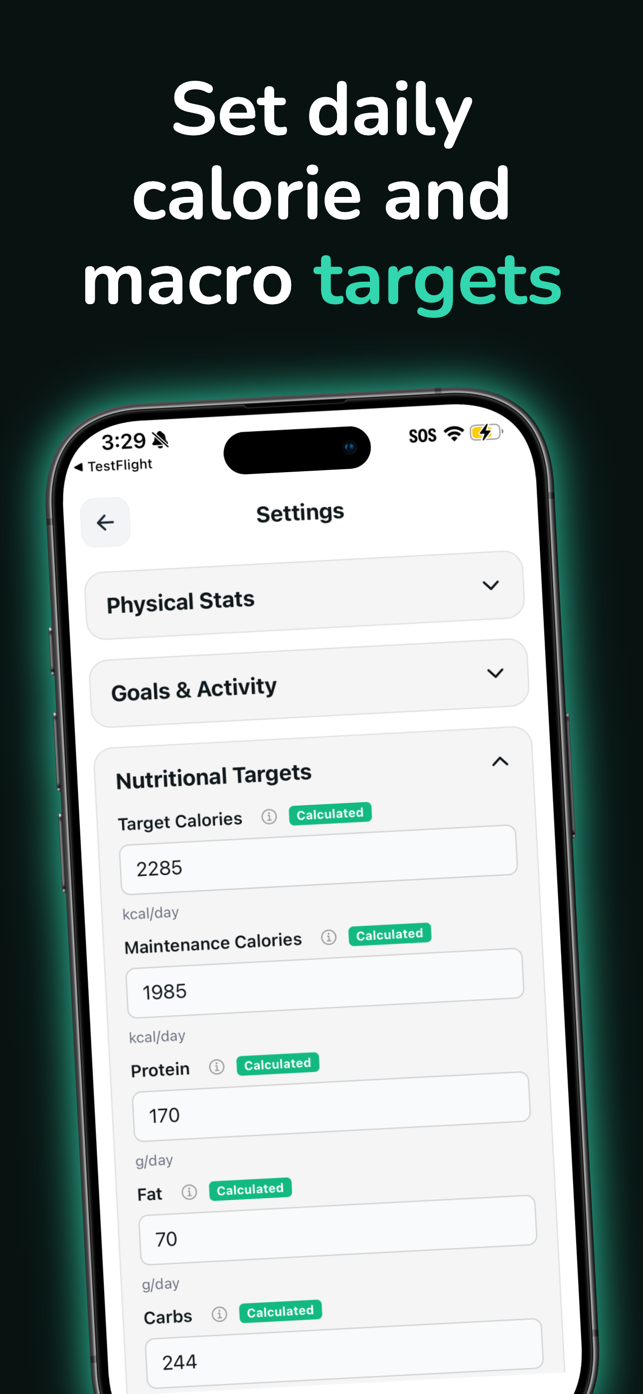 AI Calories