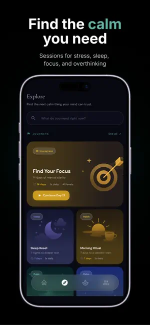 Kalma: Calm Mind in 2 Minutes screenshot 3