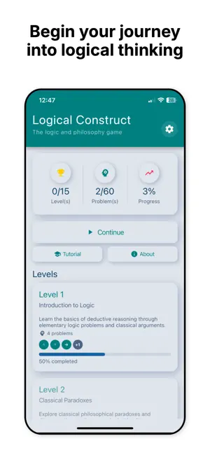 Logical Construct & Philosophy screenshot 1