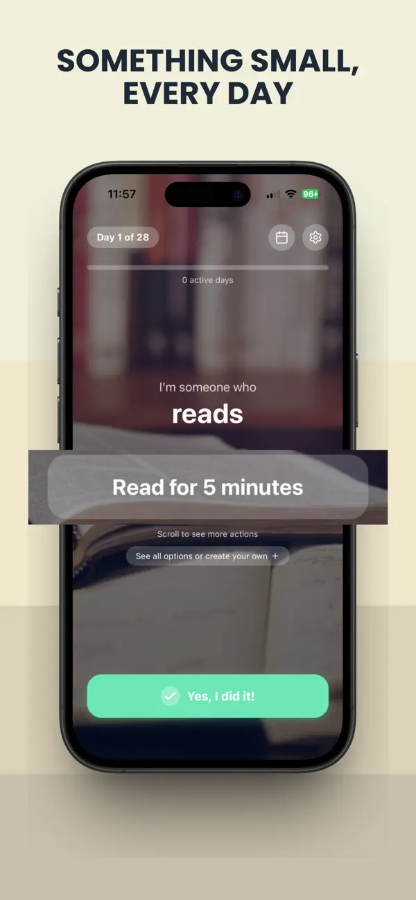 Screenshot #1 pour Becoming: Identity Habits