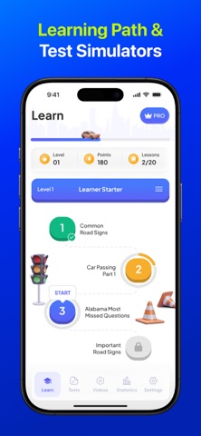 DMV PRACTICE TEST 2026 - CA FL screenshot