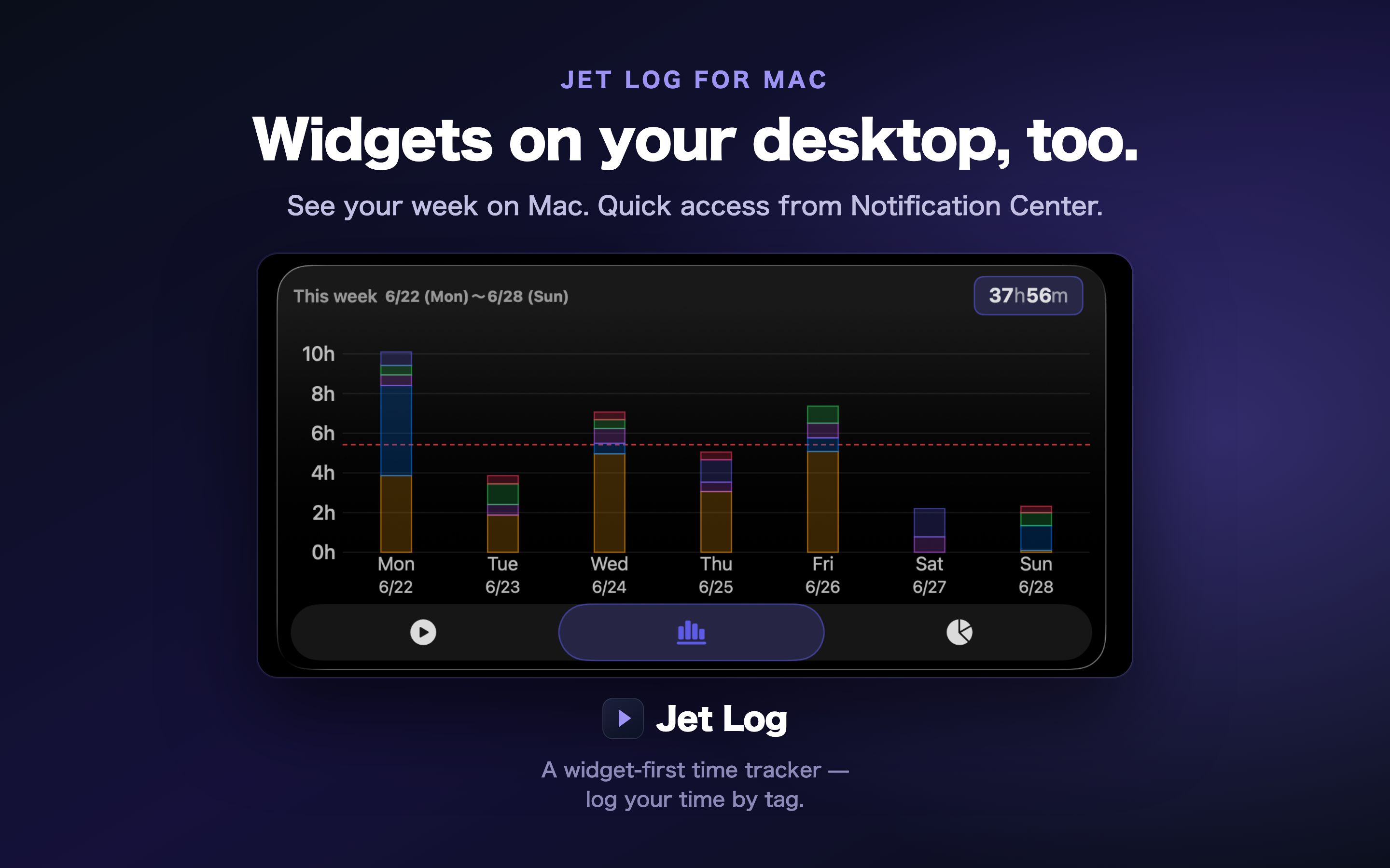 Jet Log - Widget Time Tracker screenshot 10