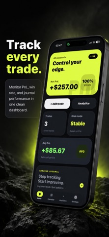 PnL Tracker Journal Screenshot 1 of 4