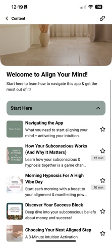 Align Your Mind screenshot