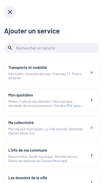 Bezons futée l'appli Screenshot