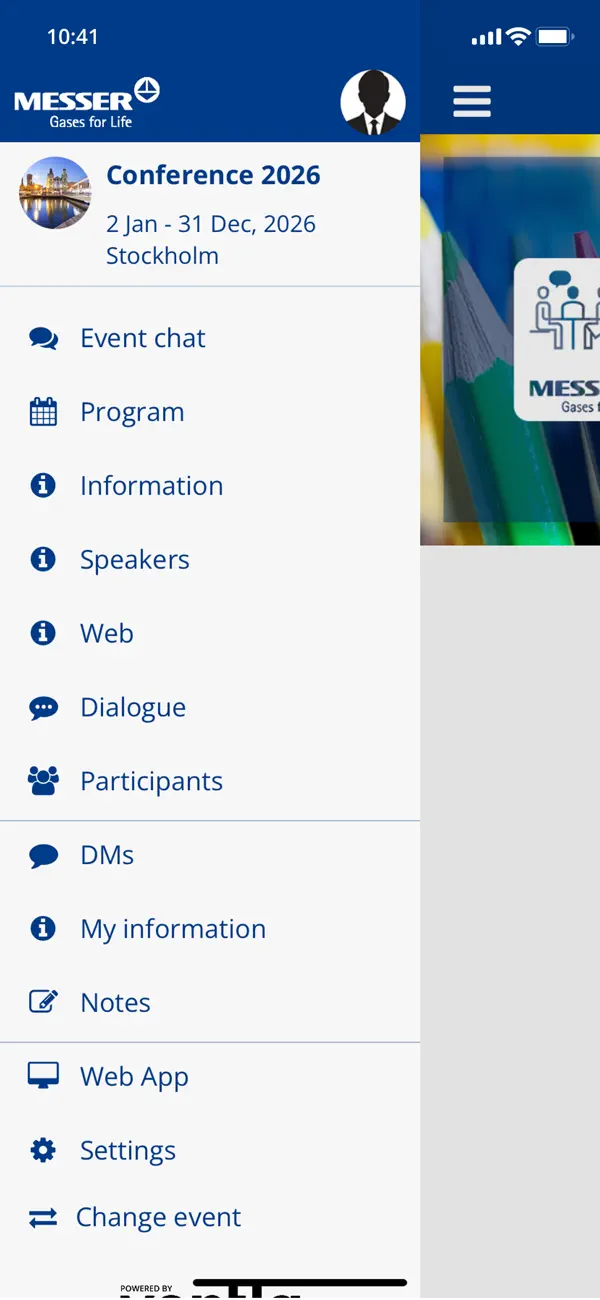 Screenshot #1 pour Messer Meetings