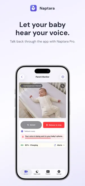 Baby Monitor Camera: Naptara screenshot 3