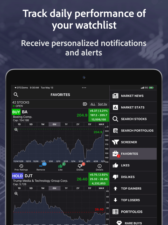 Screenshot #6 pour StockRank Value Stocks Trading