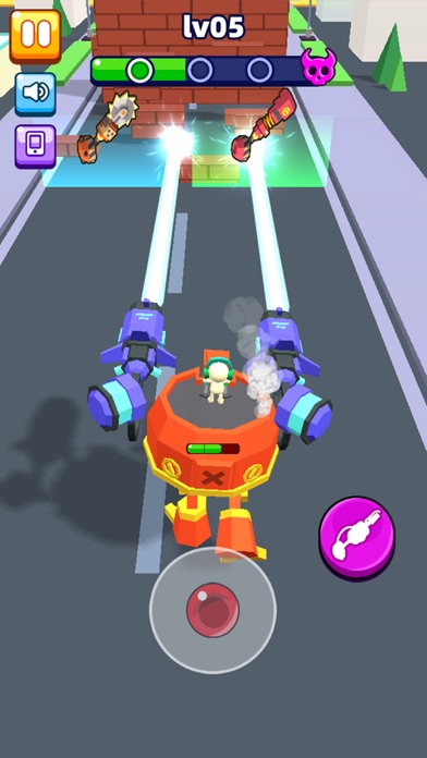Merge Mecha War-Endless Sprint Screenshot