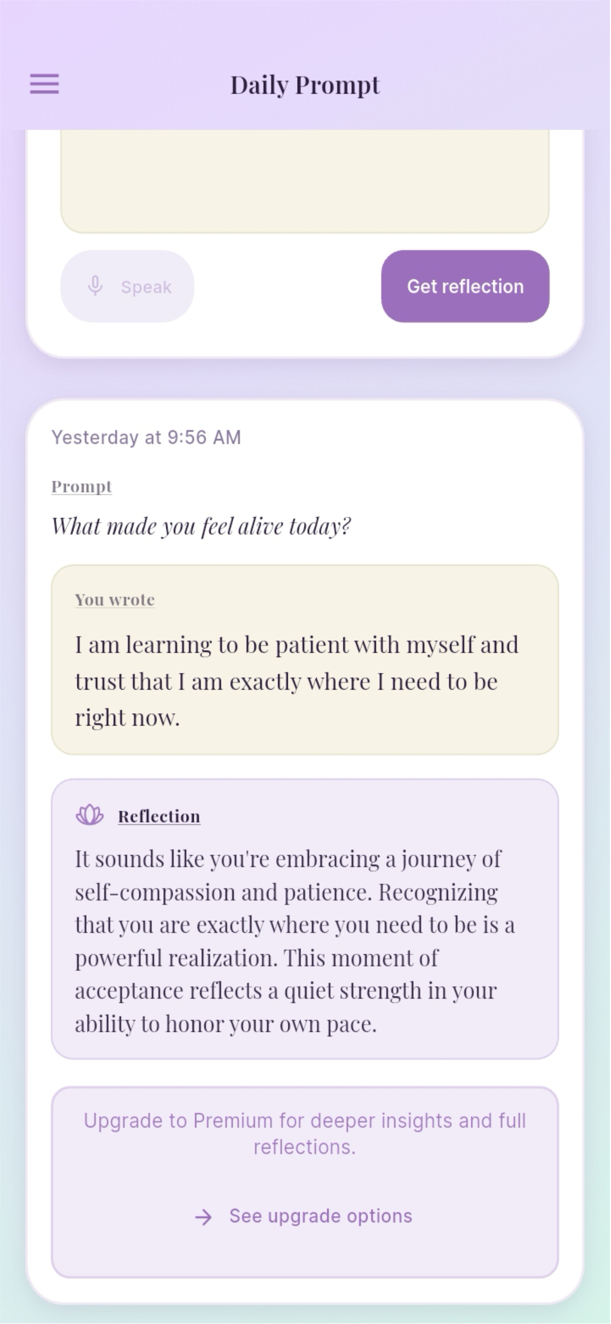 SoulFrame Journal