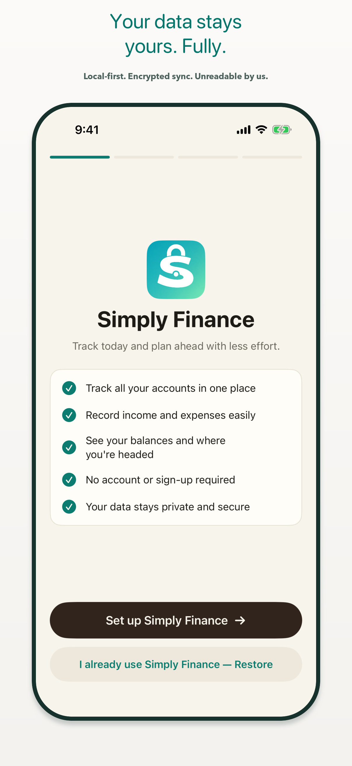 Simply Finance screenshot 4