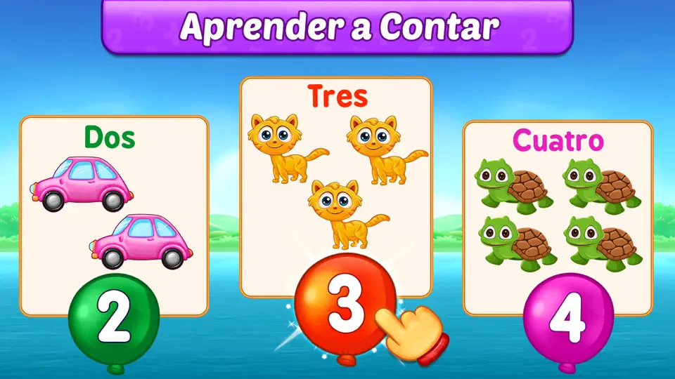 Captura de pantalla de Juegos De Matemáticas Niños en iPhone 4