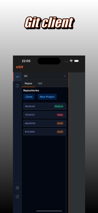 siGit: Code & Deploy Screenshot 2 of 3