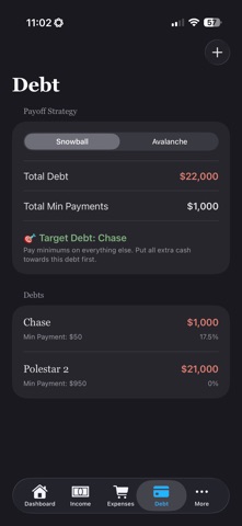 PureSpend: Smart Budgeting screenshot