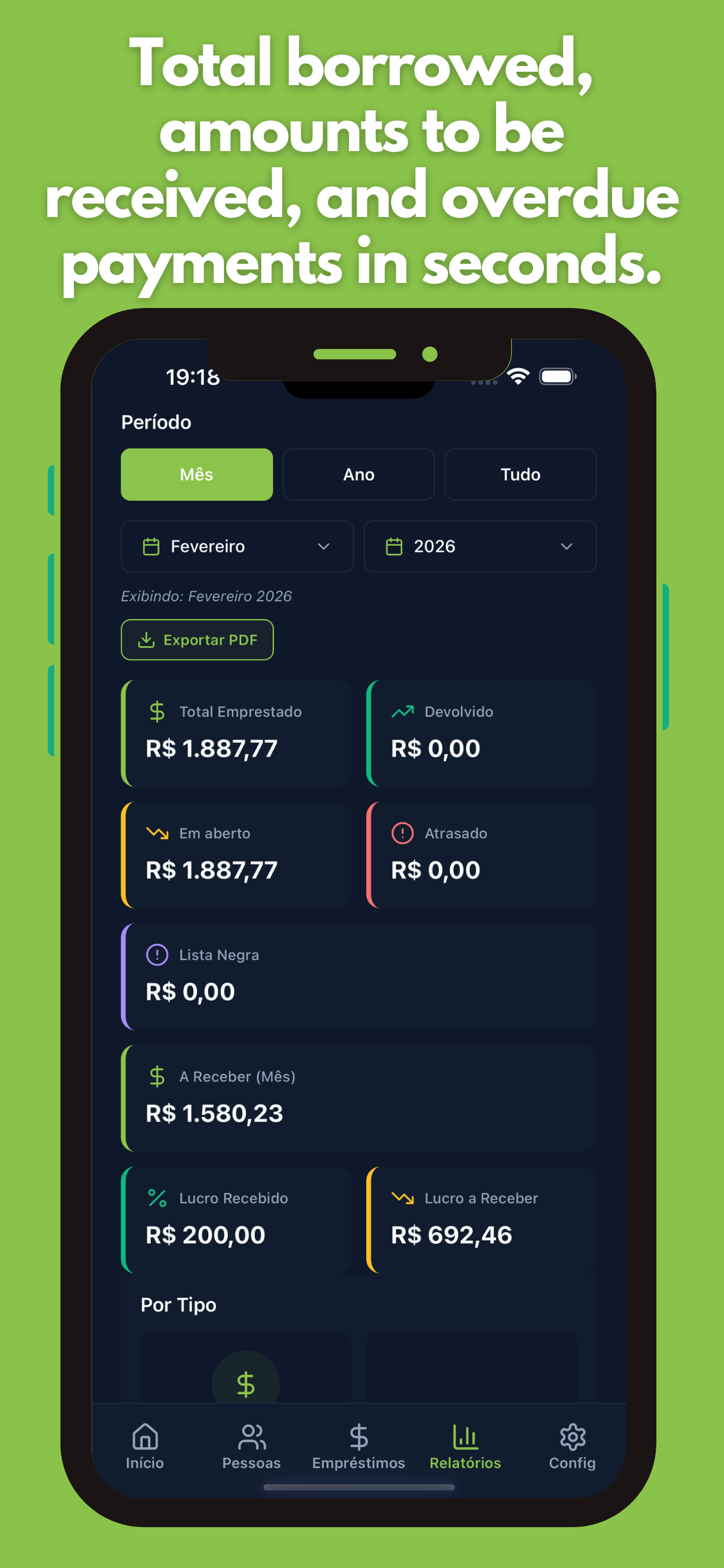 Loans: Manage Control screenshot 4